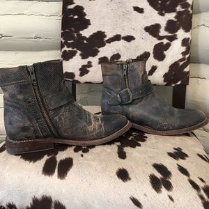 Bed|stu booties sz 7-7.5